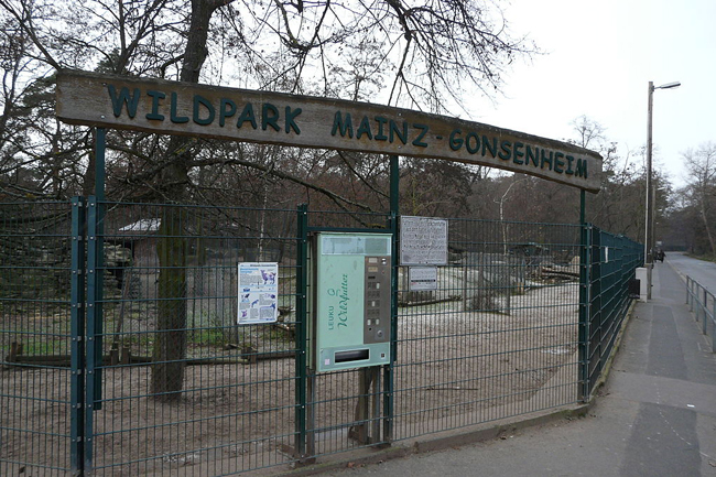 Wildpark Mainz Gonsenheim Eingang